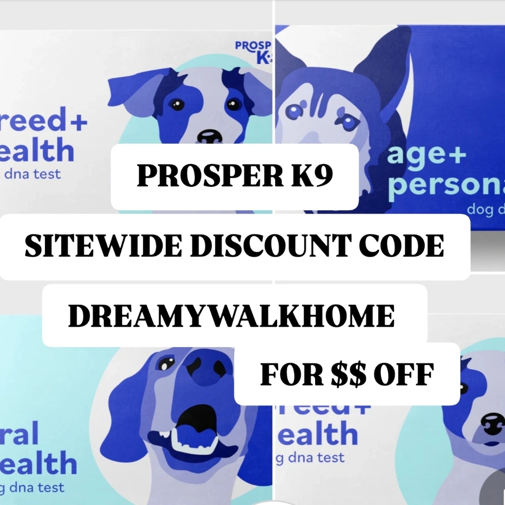 🆕 ProsperK9 Tests Sitewide coupon code